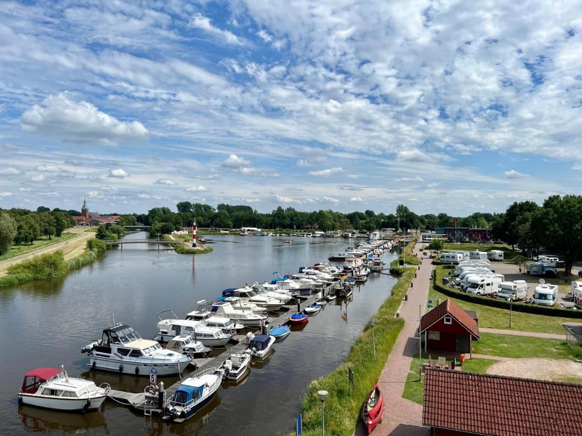 Schoenes Ferienhaus Mit Sauna Am Harkebruegger See In Der Naehe Von Oldenburg Barssel  Buitenkant foto