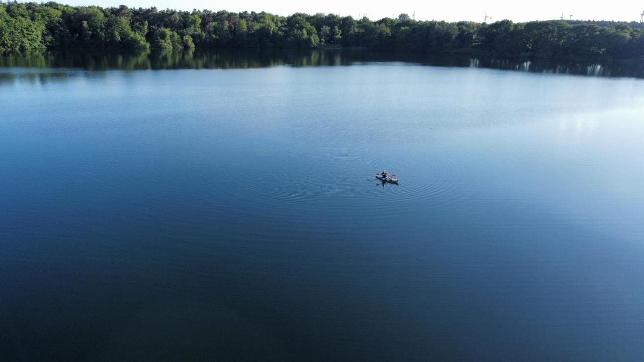 Schoenes Ferienhaus Mit Sauna Am Harkebruegger See In Der Naehe Von Oldenburg Barssel  Buitenkant foto
