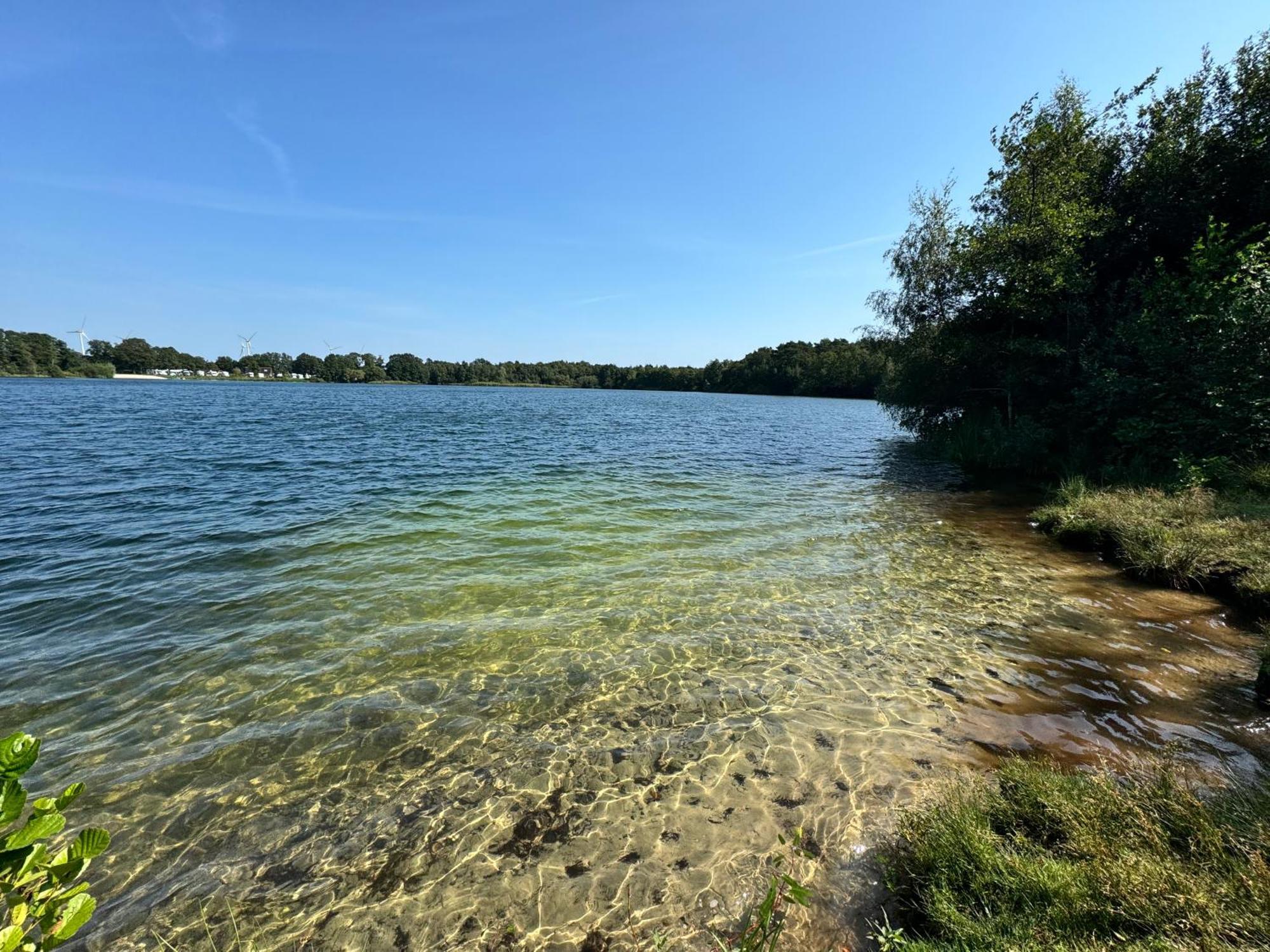 Schoenes Ferienhaus Mit Sauna Am Harkebruegger See In Der Naehe Von Oldenburg Barssel  Buitenkant foto